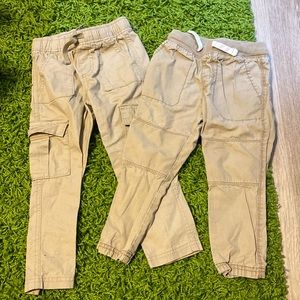 3T boys khaki pants. Old Navy and Carter’s brand.